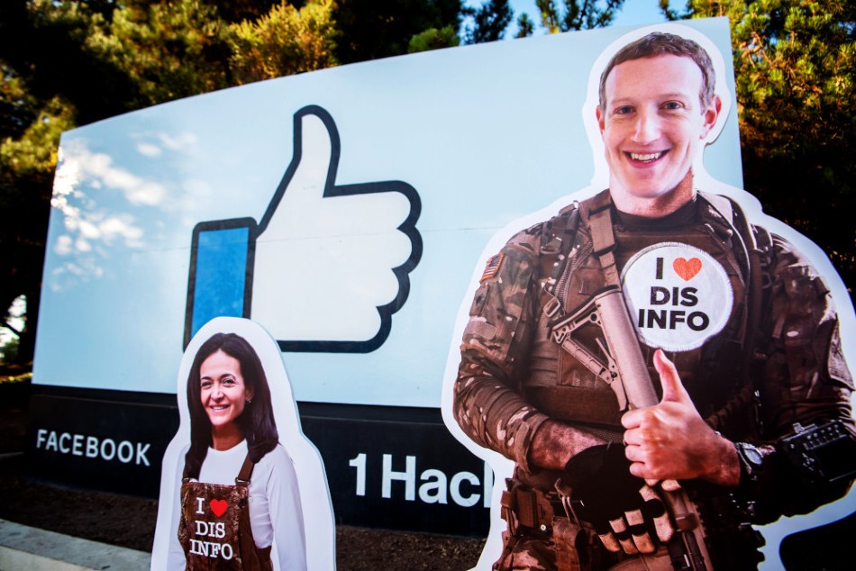 Facebook, «una amenaza para la acción climática»