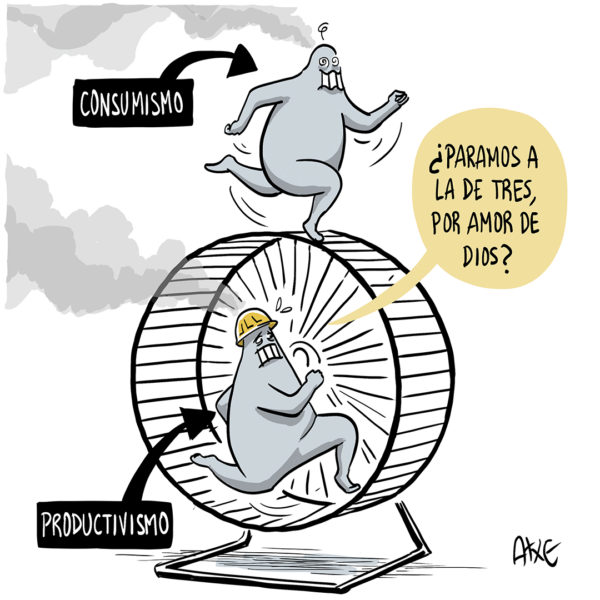 Parar la rueda