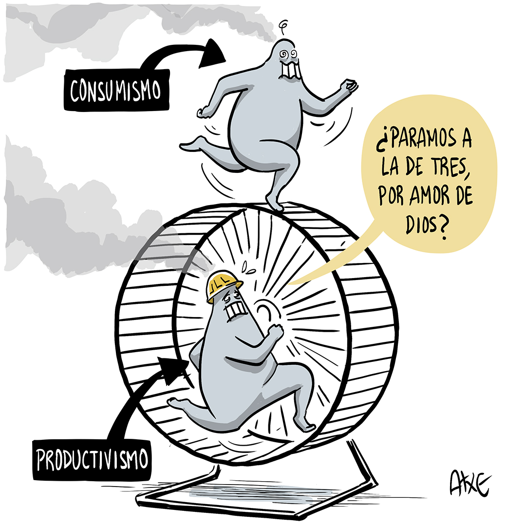 Parar la rueda