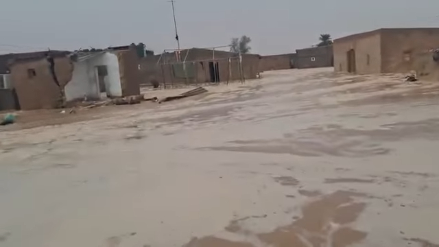 Las fuertes lluvias dejan sin casa a 520 familias en los campamentos saharauis
