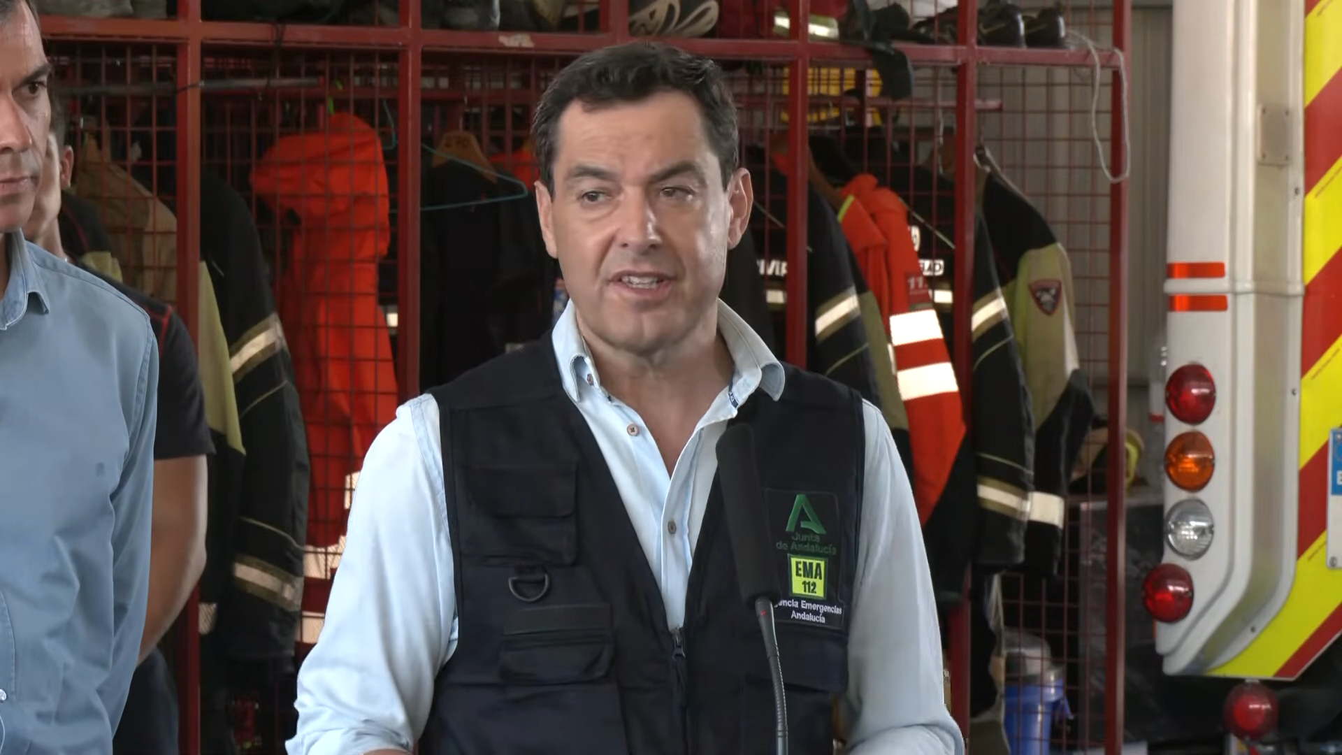 Moreno Bonilla reconoce el cambio climático en el incendio de Los Gallardos pero pacta medidas negacionistas con Vox