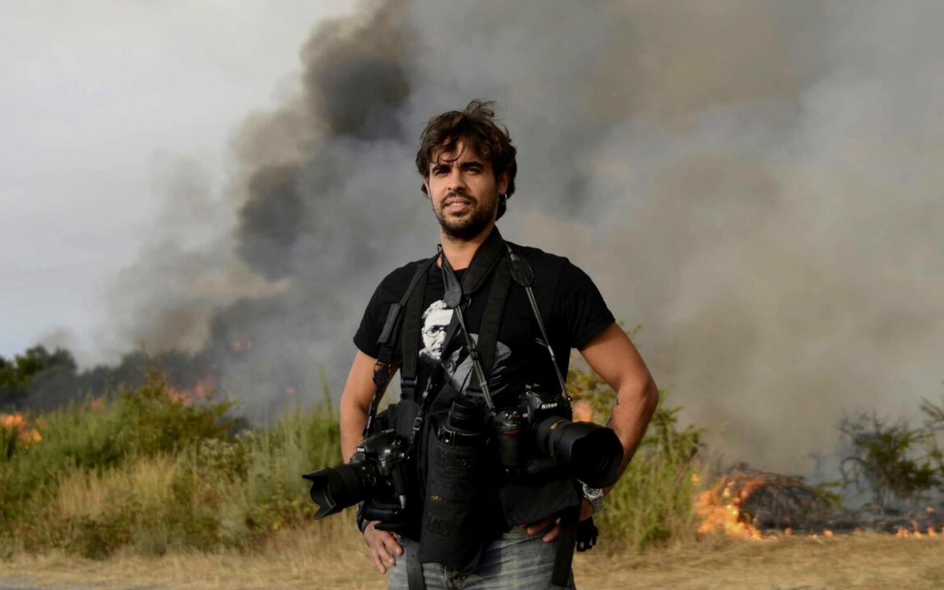 Brais Lorenzo: «En los megaincendios es complicado calcular la evolución y encontrar una vía de escape»