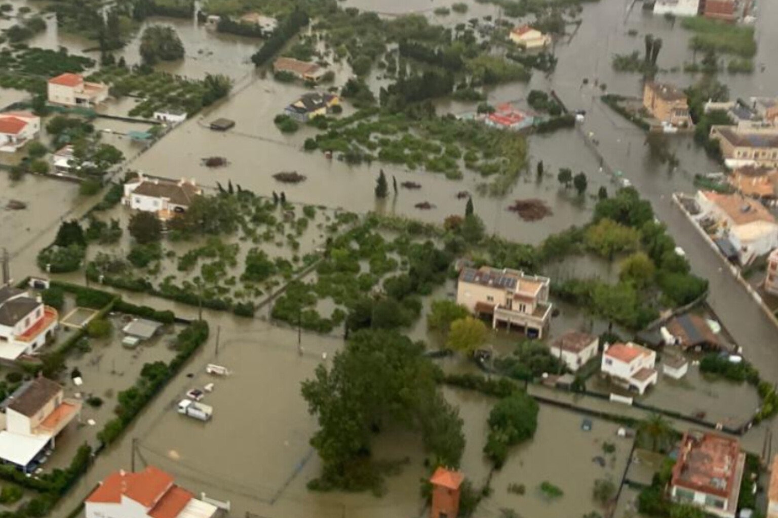 Cuatro personas fallecidas e inundaciones por las lluvias torrenciales de la dana Adam