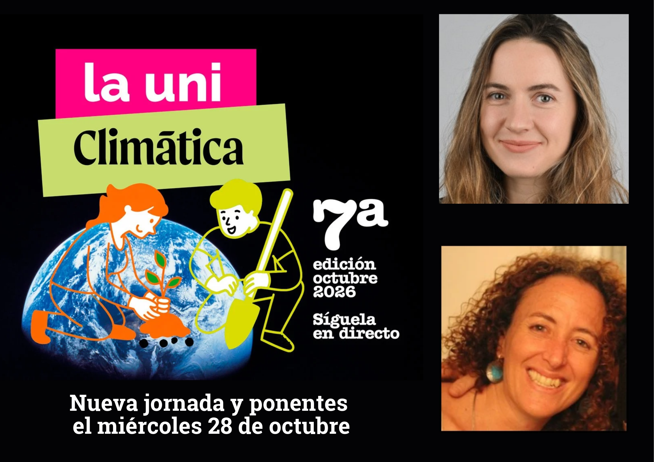 Moda, biodiversidad y un poquito de clase en la nueva sesión de La Uni Climática